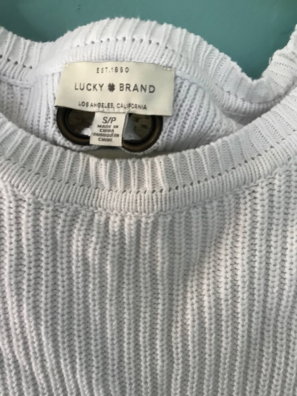 Lucky Brand Cotton Sweater
